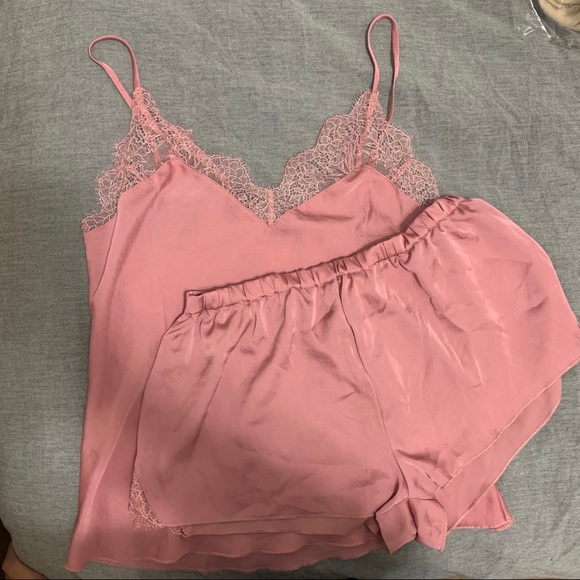 Victoria Secret Blush Pink/Mauve Lounge Set - Picture 2 of 4